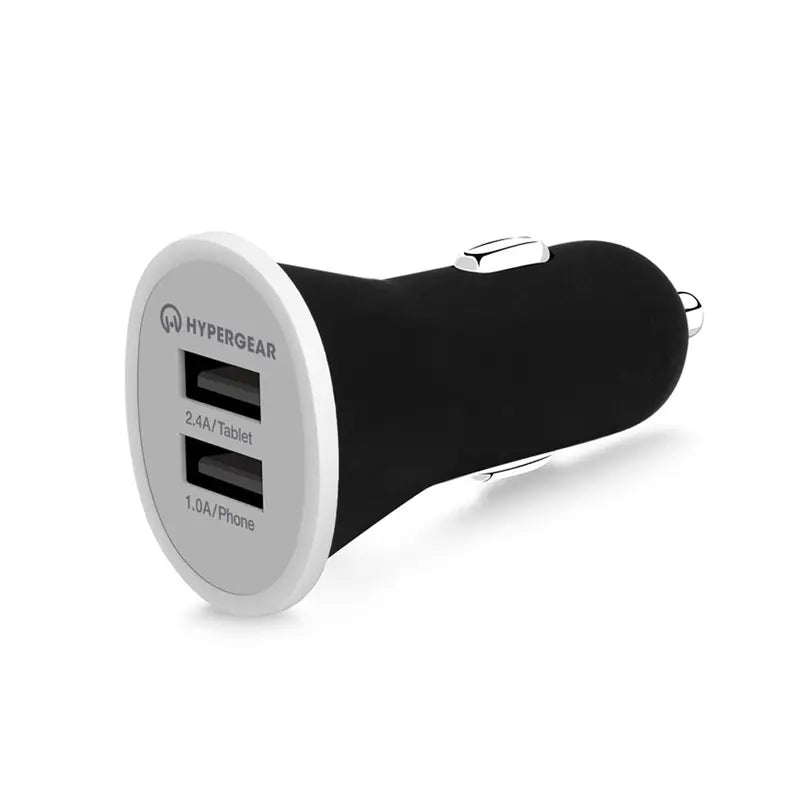 HyperGear Dual USB 2.4A Rubberized Vehicle Charger Gen-2 HyperGear