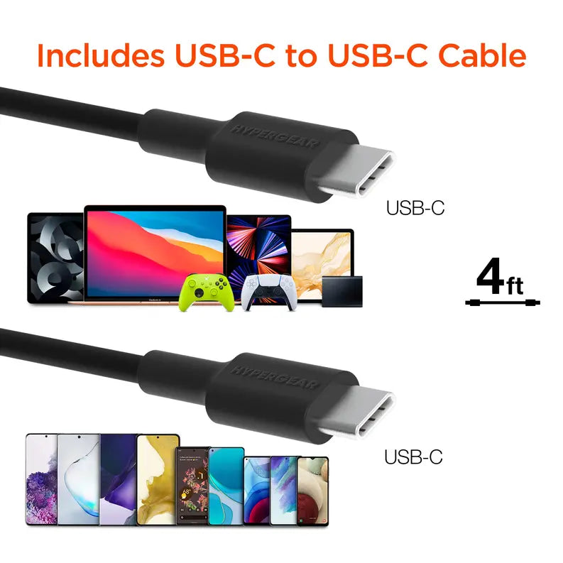 HyperGear SpeedBoost 25W PD USB-C Car Kit HyperGear