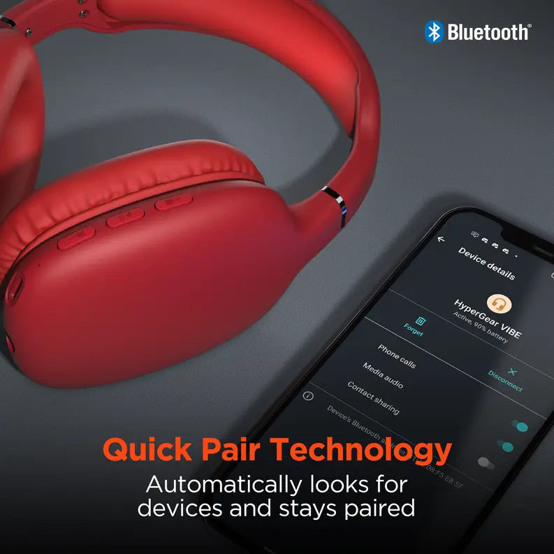HyperGear VIBE Wireless Headphones Hypercel