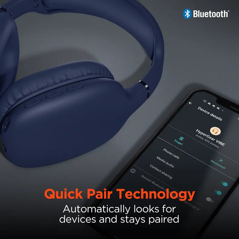 HyperGear VIBE Wireless Headphones Hypercel