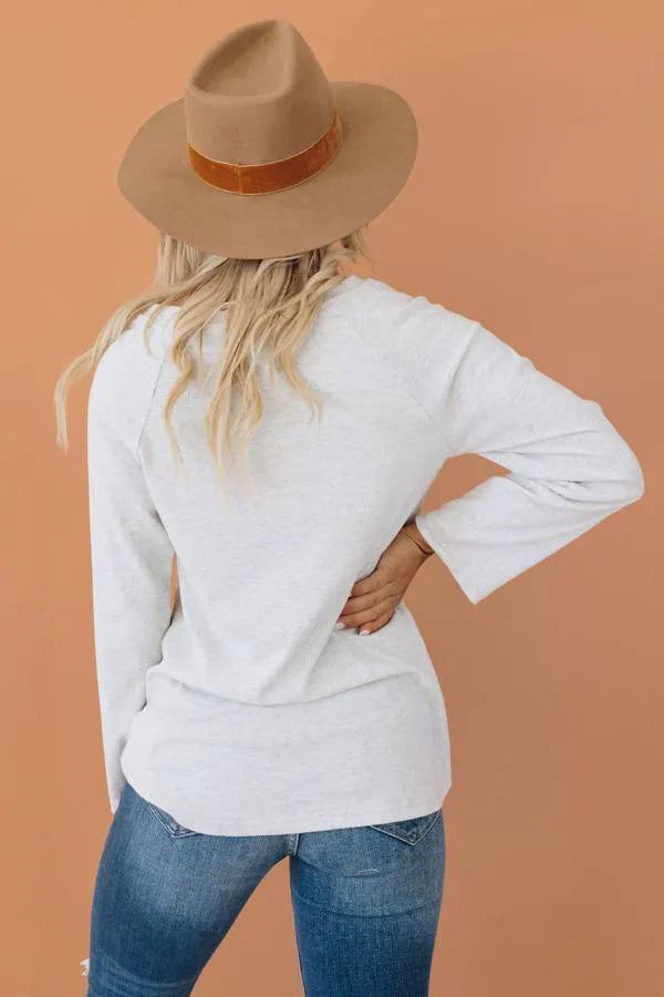 I Am Enough Tunic Top Stay Warm in Style
