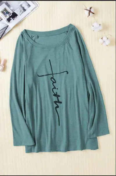 I Am Enough Tunic Top Stay Warm in Style