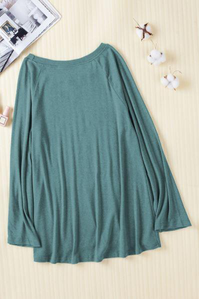 I Am Enough Tunic Top Stay Warm in Style