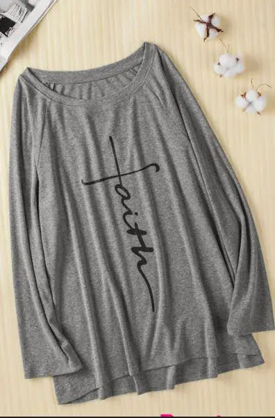 I Am Enough Tunic Top Stay Warm in Style
