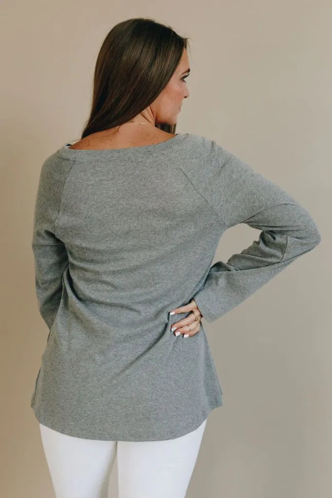 I Am Enough Tunic Top Stay Warm in Style