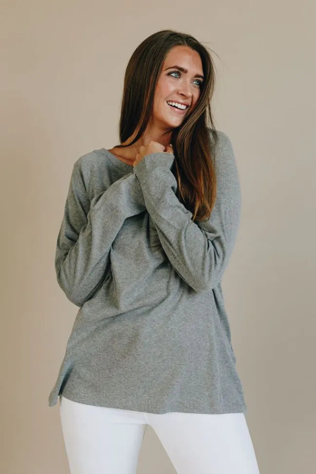 I Am Enough Tunic Top Stay Warm in Style