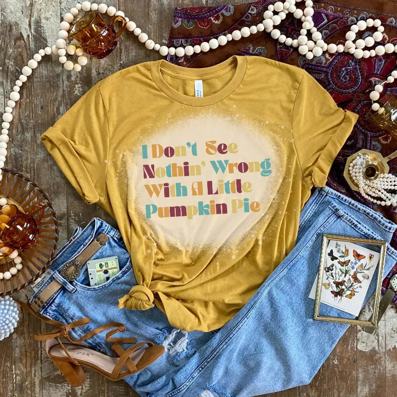 I Don't See Nothing Wrong With Bleached Shirt CK's Boutique