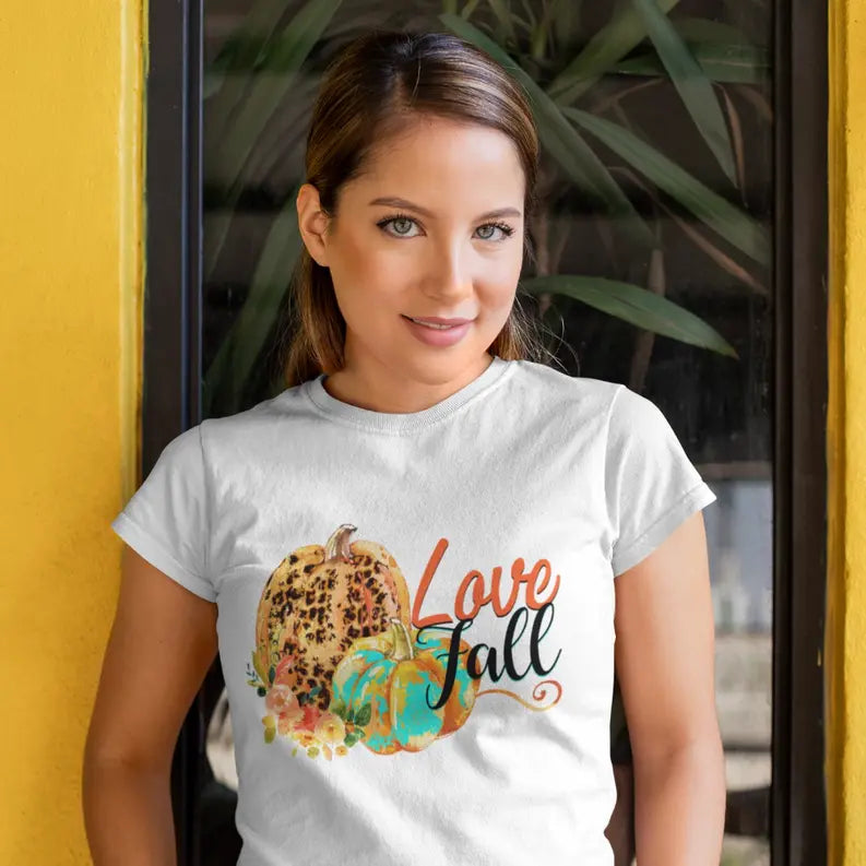 I Love Fall Crew Neck Dream Team Designs