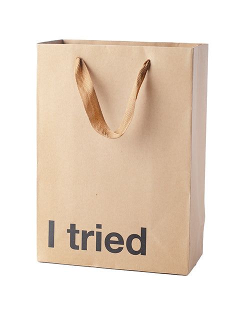 I Tried Gift Bag - Pack of 3 Wood Rocket LLC