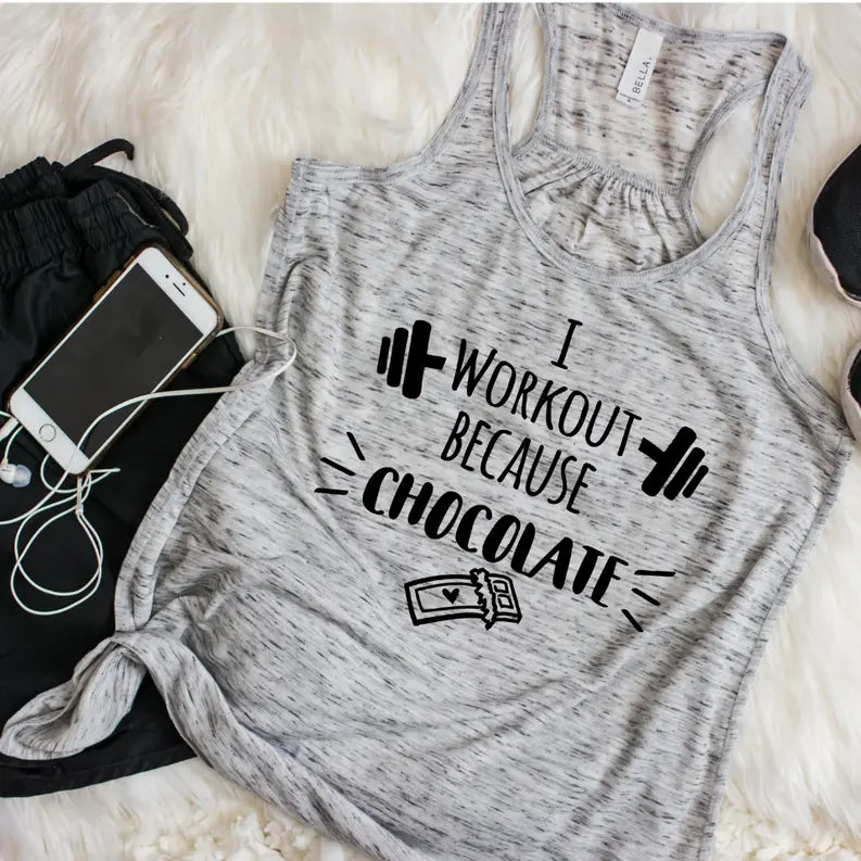 I Workout I Chase Toddlers Ladies Tank Dream Team Designs