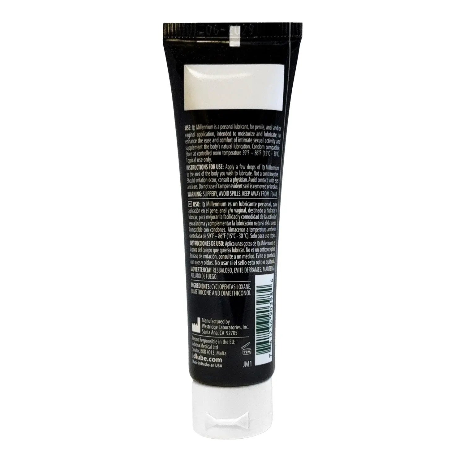 ID Millennium 1oz Tube I.D. Lubricants