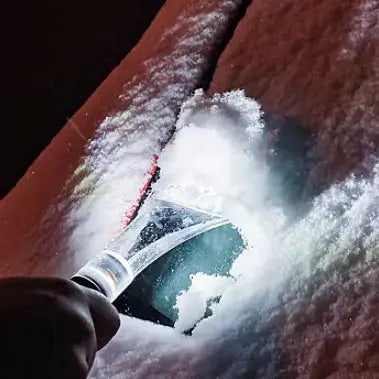 Ice Scraper with COB LED Light Flipo