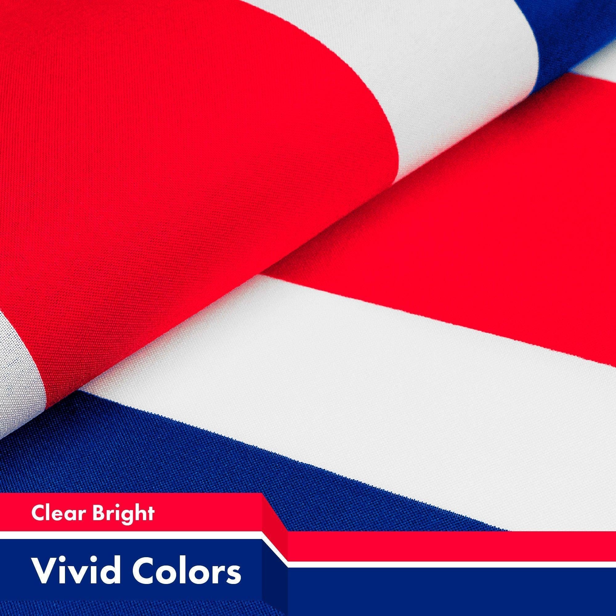 Iceland Icelandic Flag 3x5 Ft 5-Pack 150D Printed Polyester By G128 - GreatEagleInc