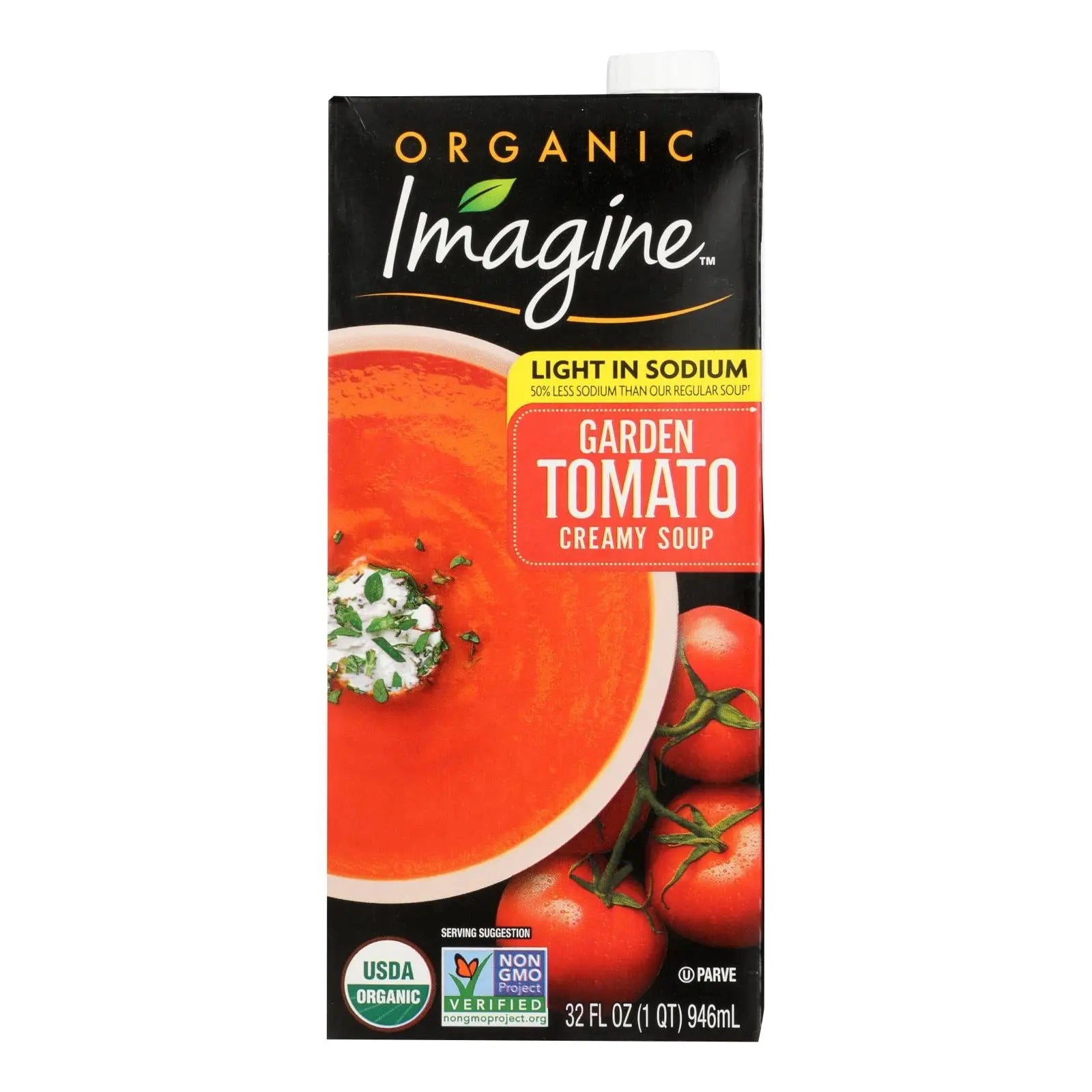 Imagine Foods - Soup Creamy Tomato Ls - Case Of 6-32 Fz Imagine Foods