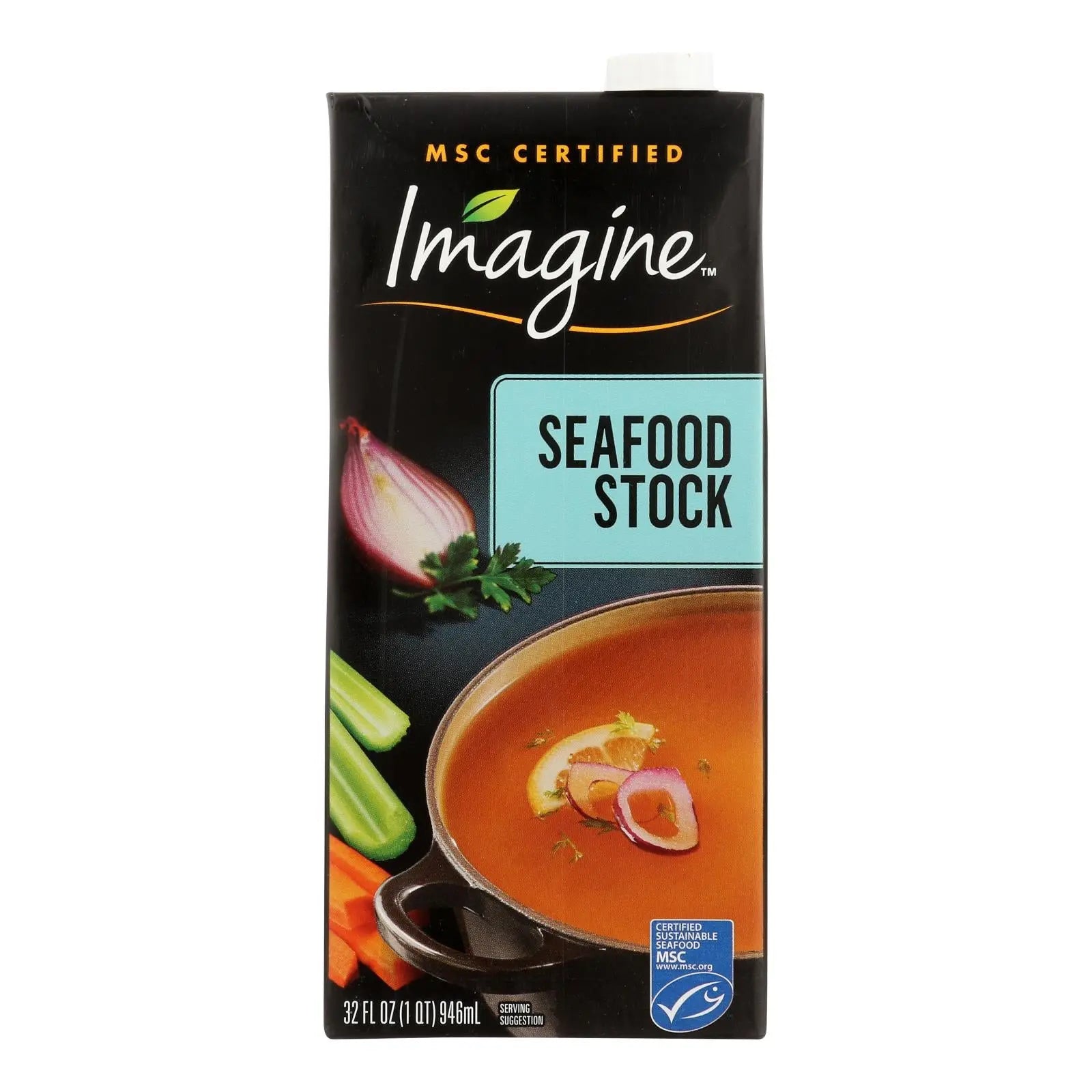 Imagine Foods - Stock Seafood - Case Of 6-32 Fz Imagine Foods