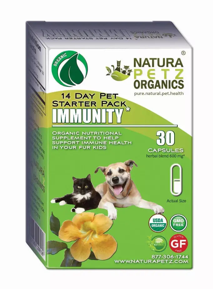 Immunity Starter Pack For Dogs & Cats* * Immune Health Pack For Dogs And Cats* Organic Pet Systems