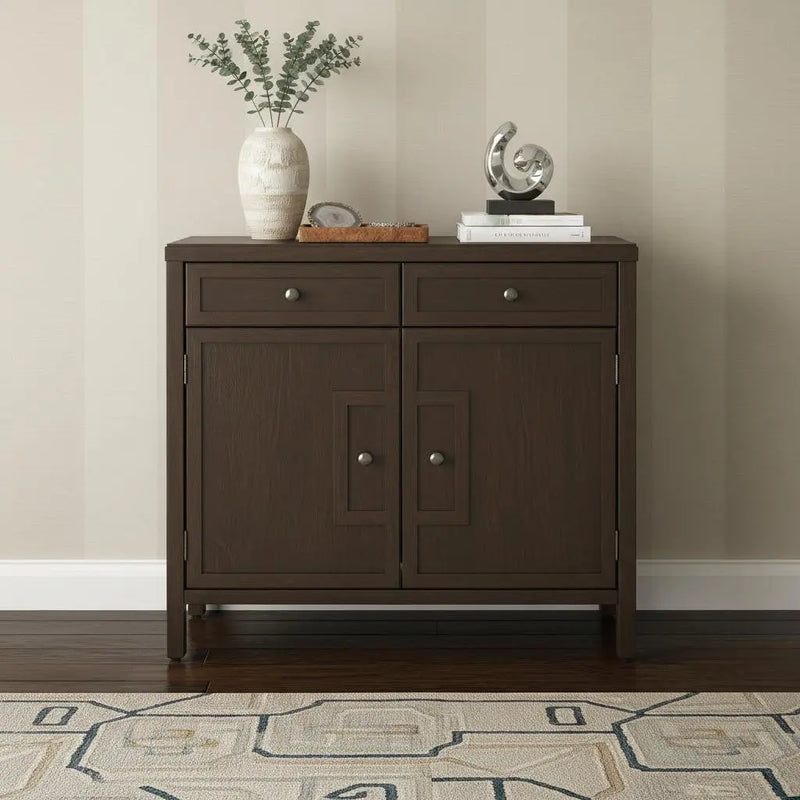 Imperial Coffee Console Cabinet Homeroots Kitchen & Dining
