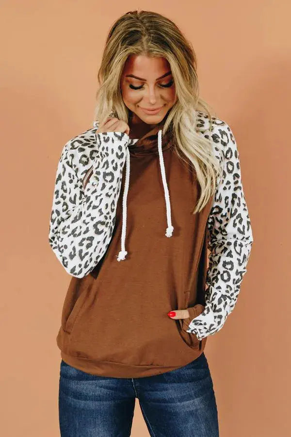 In The Wild Zipper Hoodie Stay Warm in Style