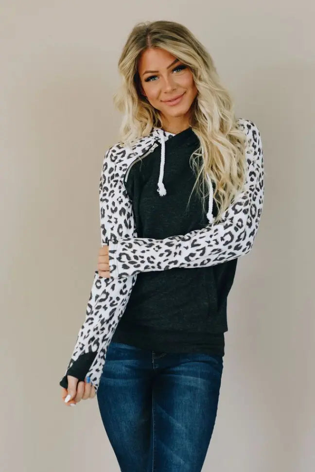 In The Wild Zipper Hoodie Stay Warm in Style