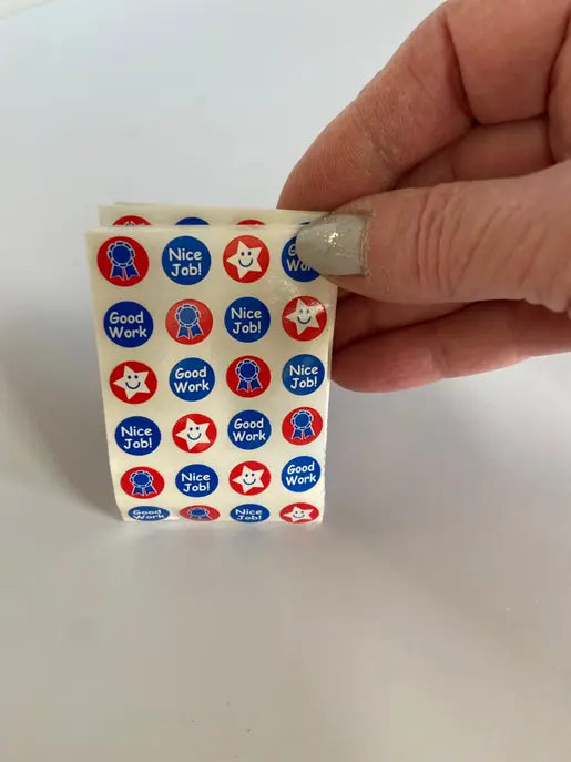 Incentive Sticker Set Creative Shapes