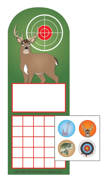 Incentive Sticker Set Creative Shapes