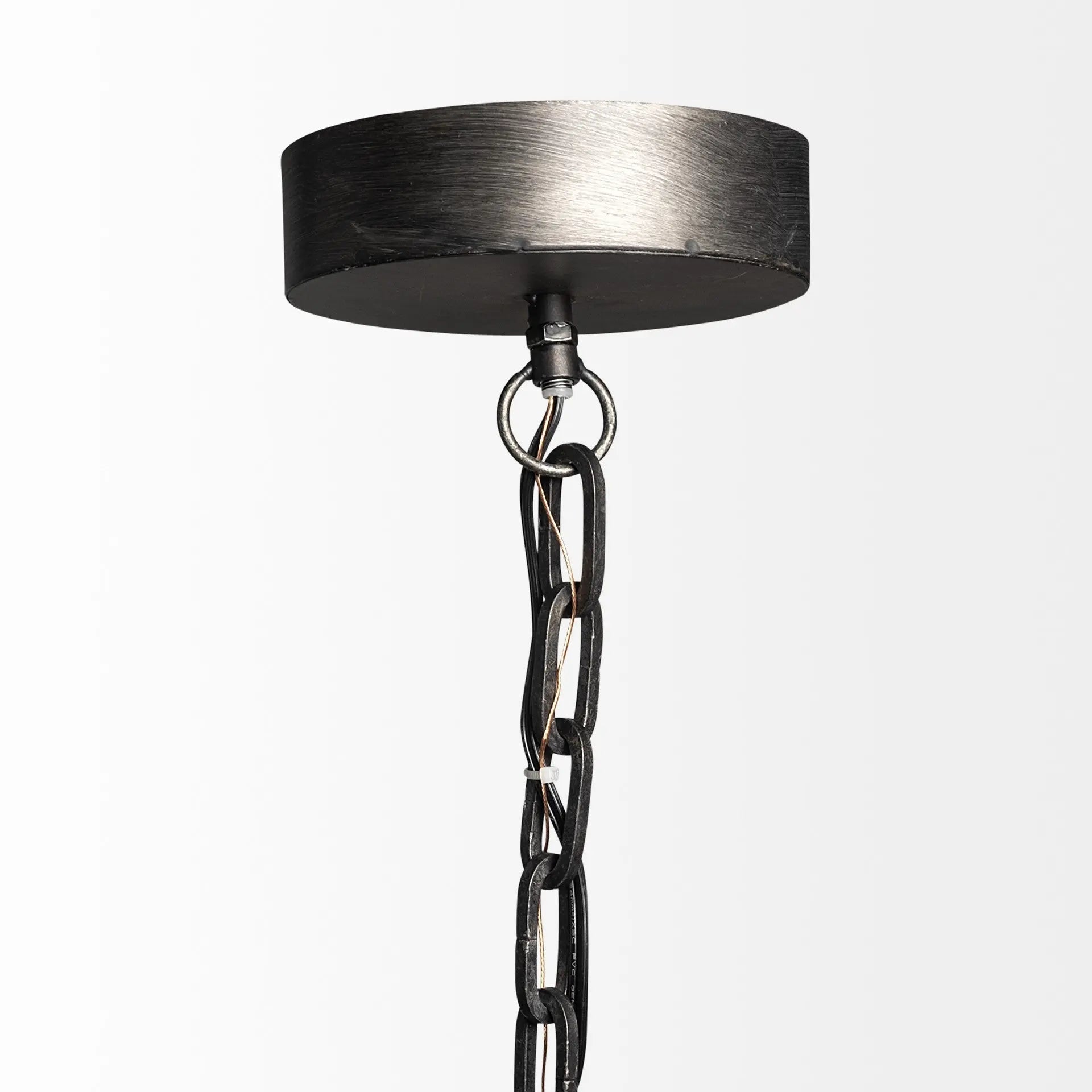 Industrial Gray Metal Hanging Pendant Light Homeroots Lighting