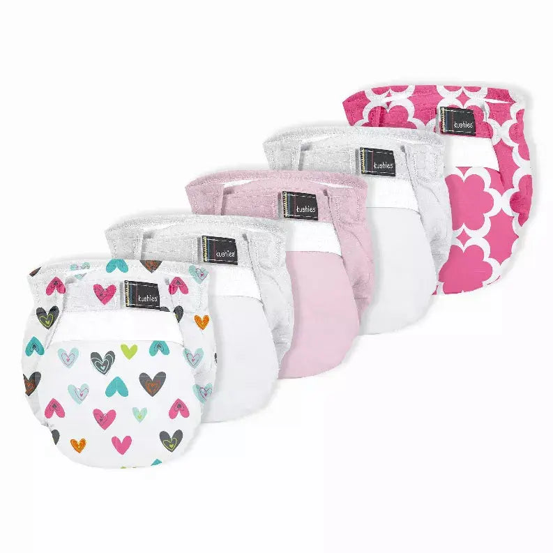 Infant 5-Pack Diapers-Pre-Assorted Kushies