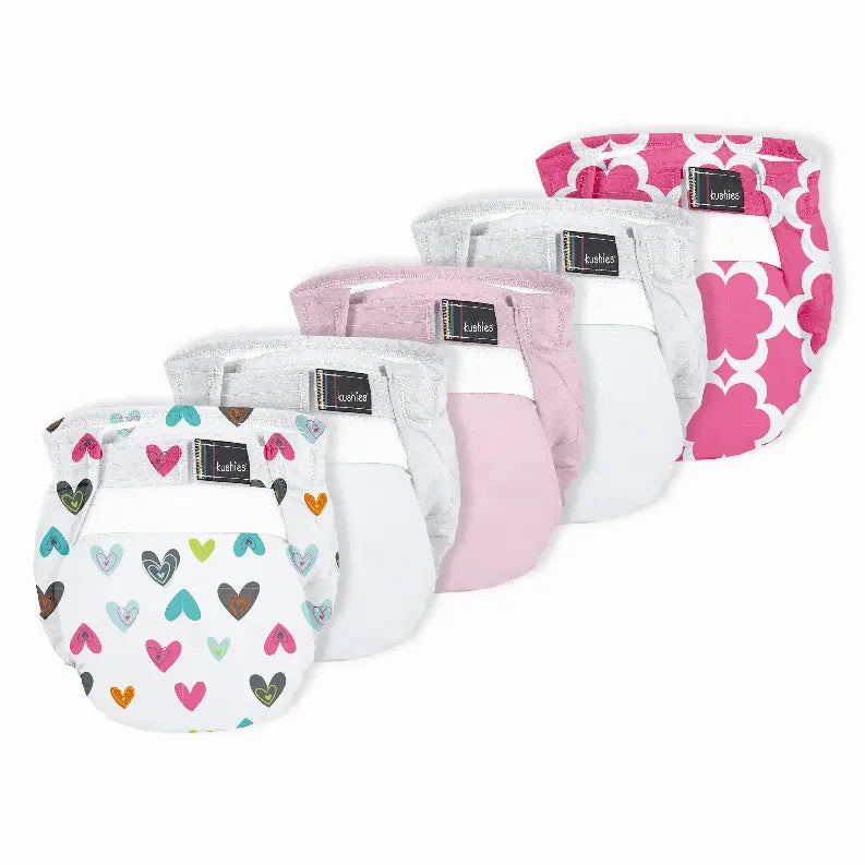Infant 5-Pack Diapers-Pre-Assorted Kushies