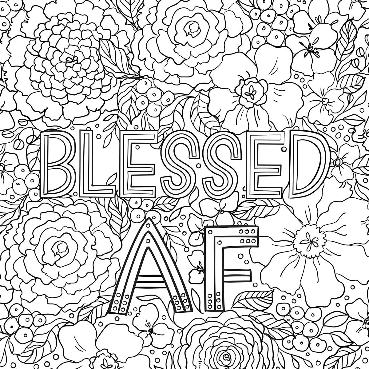 Inner F*cking Peace Coloring Book Peter Pauper Press