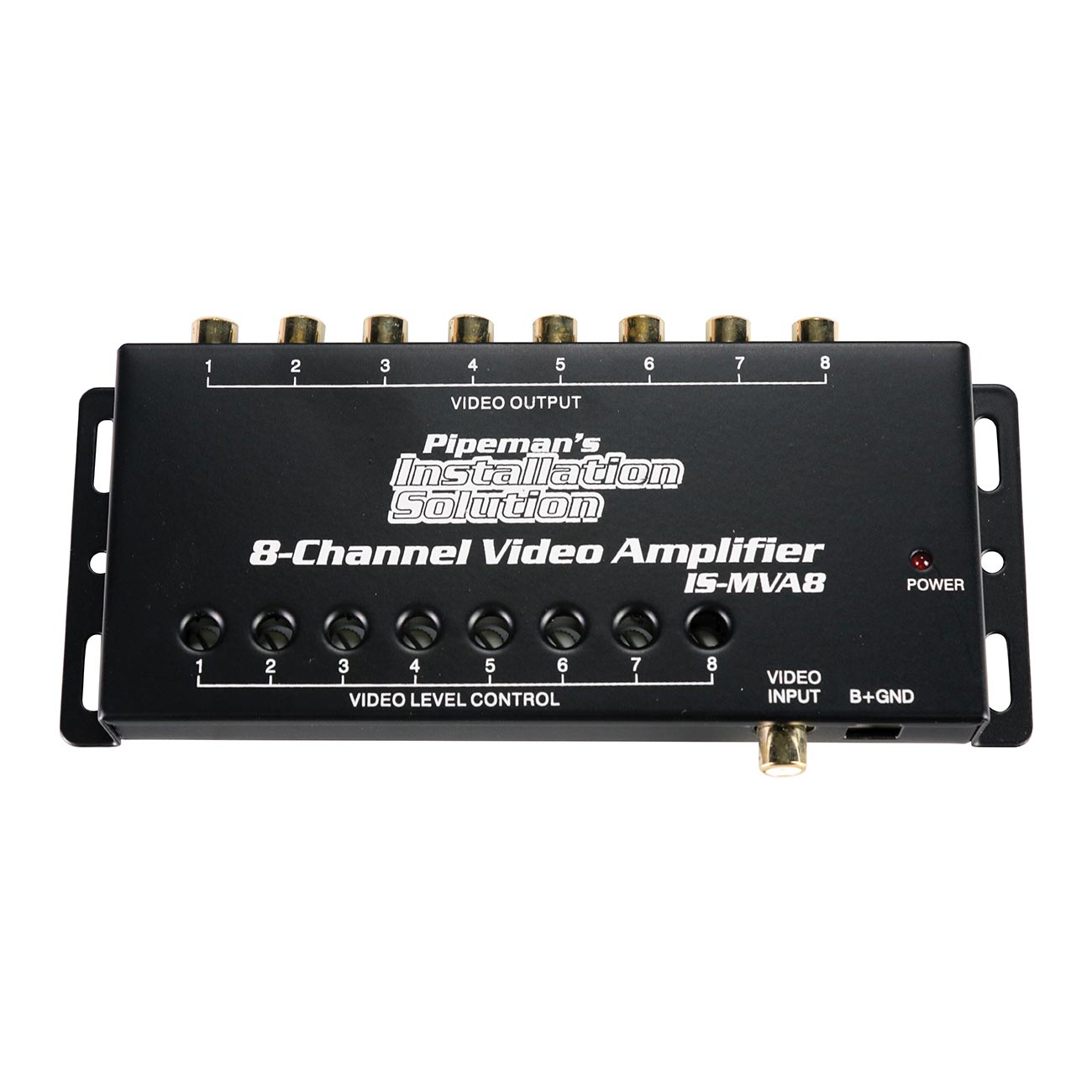 Installation Solution 1 In - 8 Out Channel Video Amplifier Audiopipe