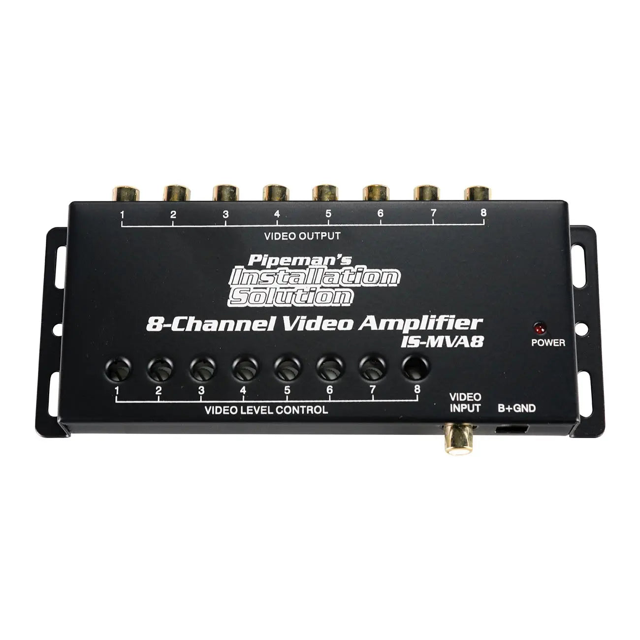 Installation Solution 1 In - 8 Out Channel Video Amplifier Audiopipe