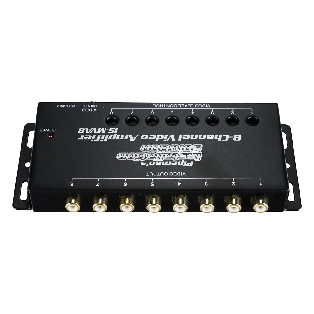 Installation Solution 1 In - 8 Out Channel Video Amplifier Audiopipe