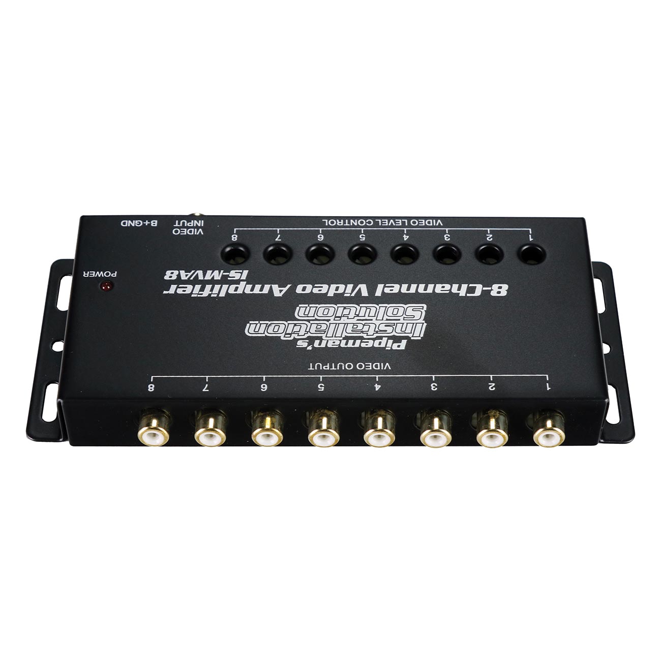 Installation Solution 1 In - 8 Out Channel Video Amplifier Audiopipe