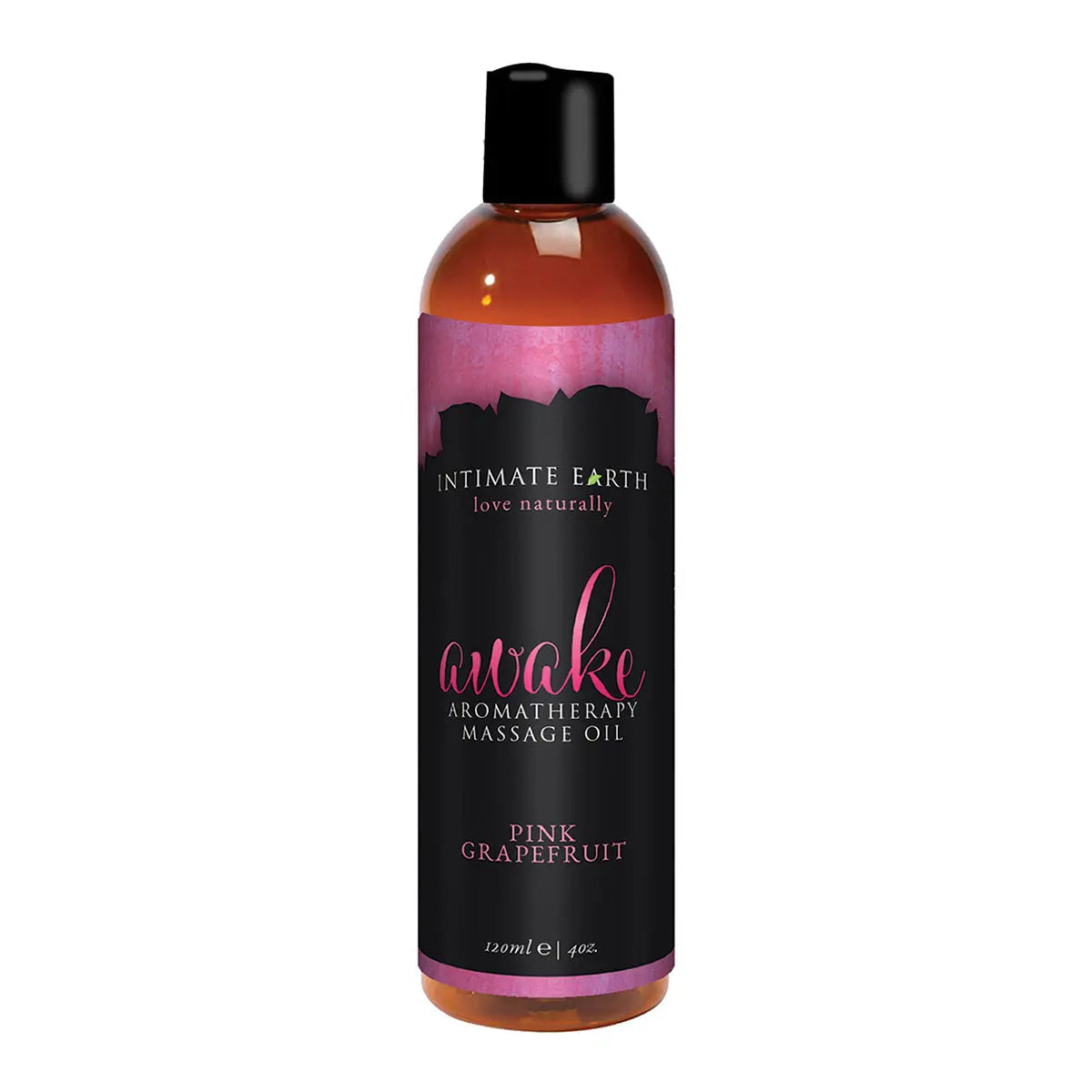 Intimate Earth Aromatherapy Massage Oil - Awake 4oz Intimate Earth
