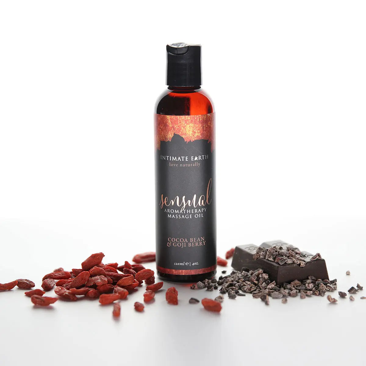Intimate Earth Aromatherapy Massage Oil - Sensual 4oz Intimate Earth