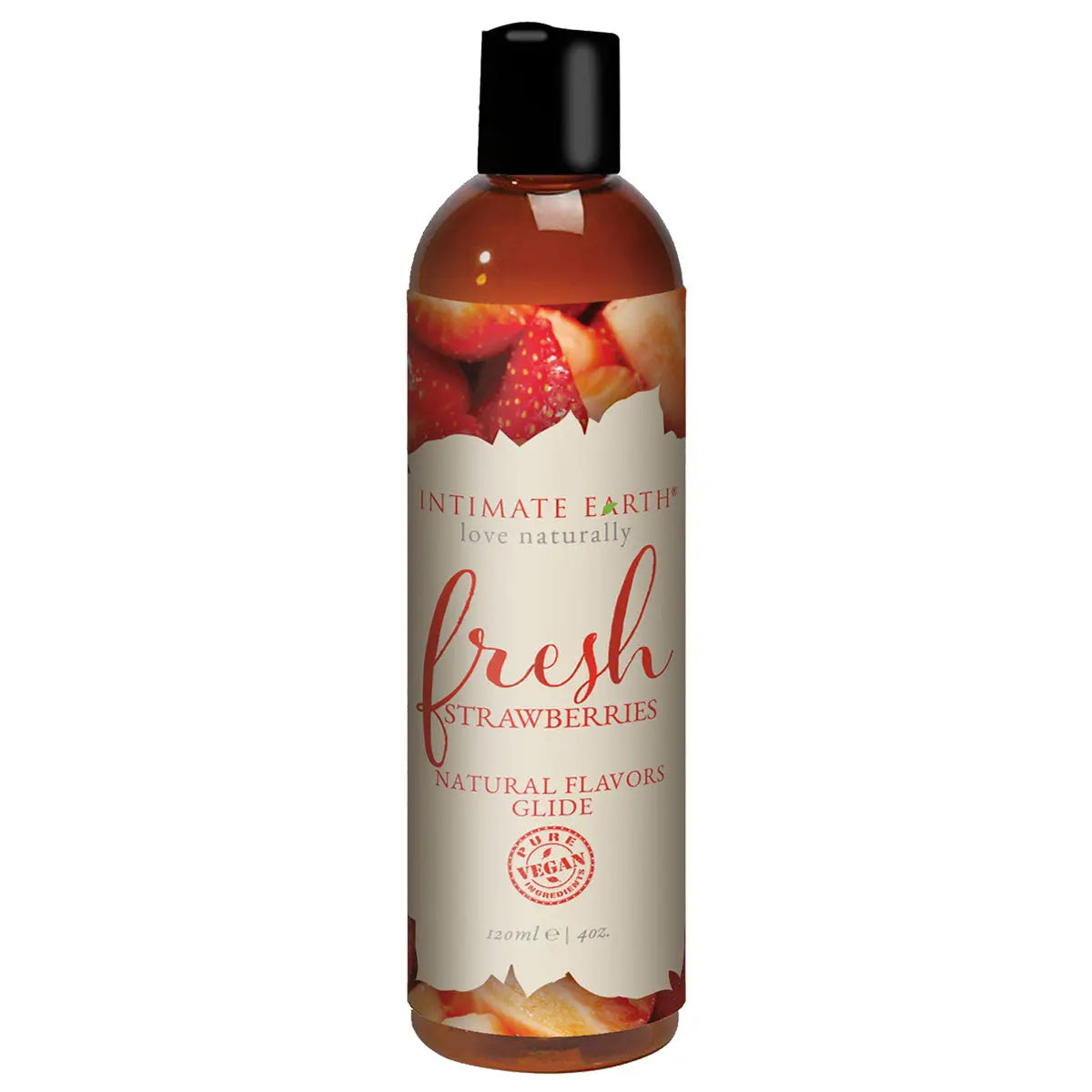 Intimate Earth Flavored Glide - Fresh Strawberries 4oz Intimate Earth