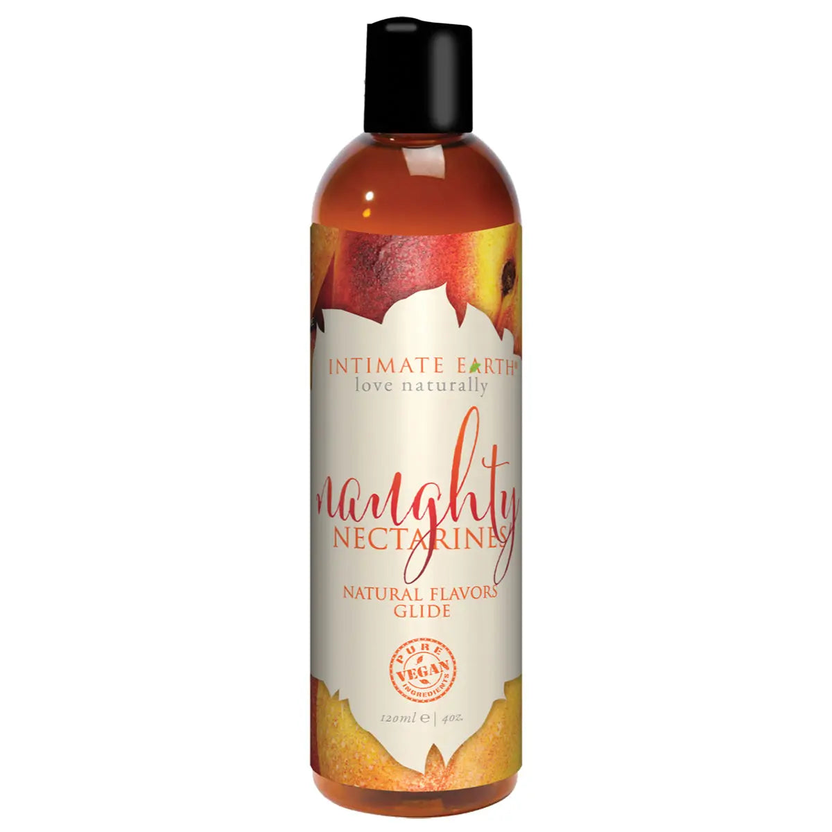 Intimate Earth Flavored Glide - Naughty Peaches 4oz Intimate Earth