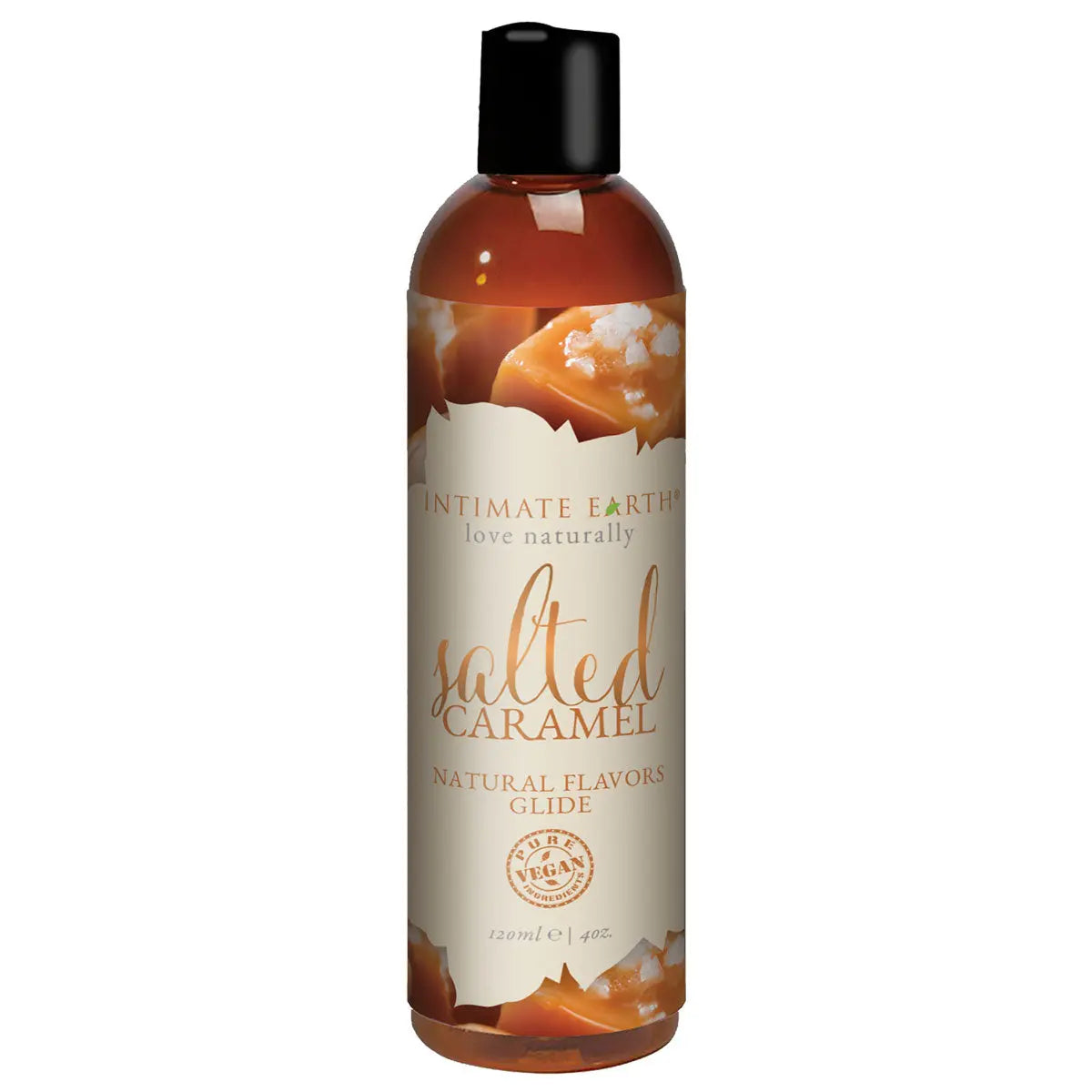 Intimate Earth Flavored Glide - Salted Caramel 4oz Intimate Earth