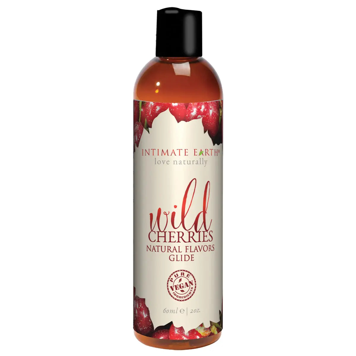 Intimate Earth Flavored Glide - Wild Cherries 2oz Intimate Earth