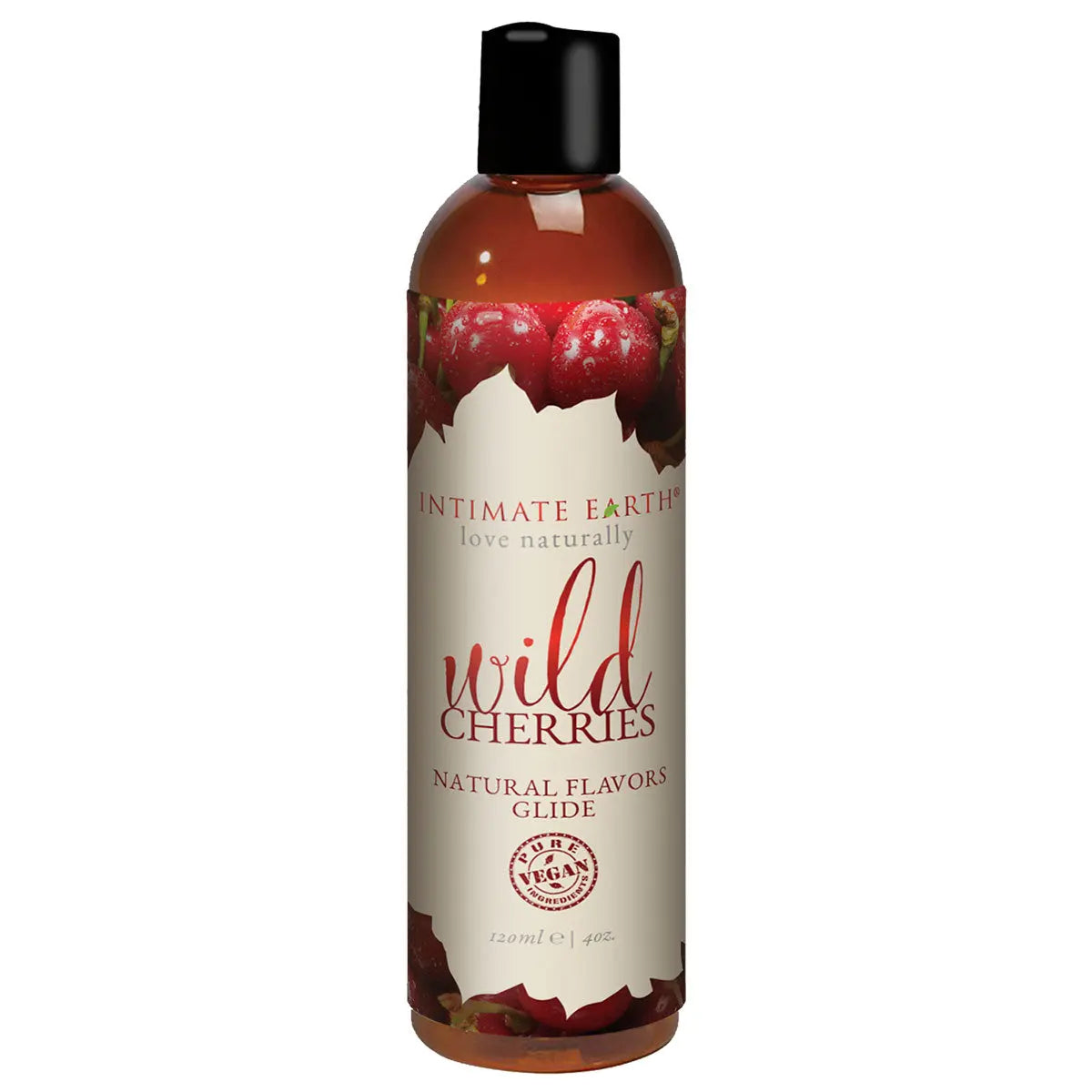 Intimate Earth Flavored Glide - Wild Cherries 4oz Intimate Earth