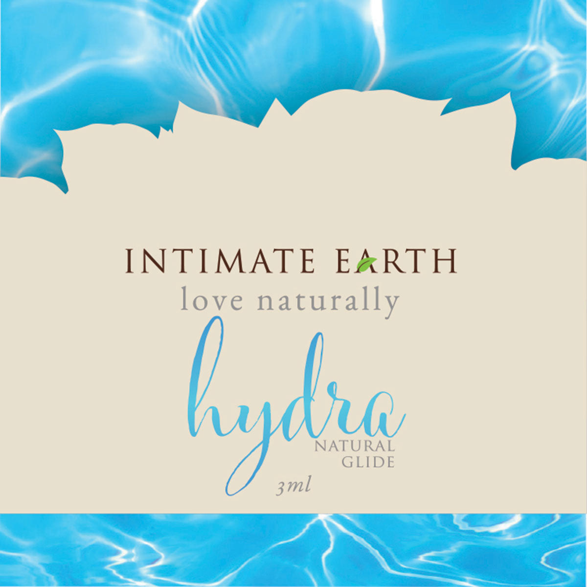 Intimate Earth Hydra Natural Glide 3ml Foil SINGLE Intimate Earth