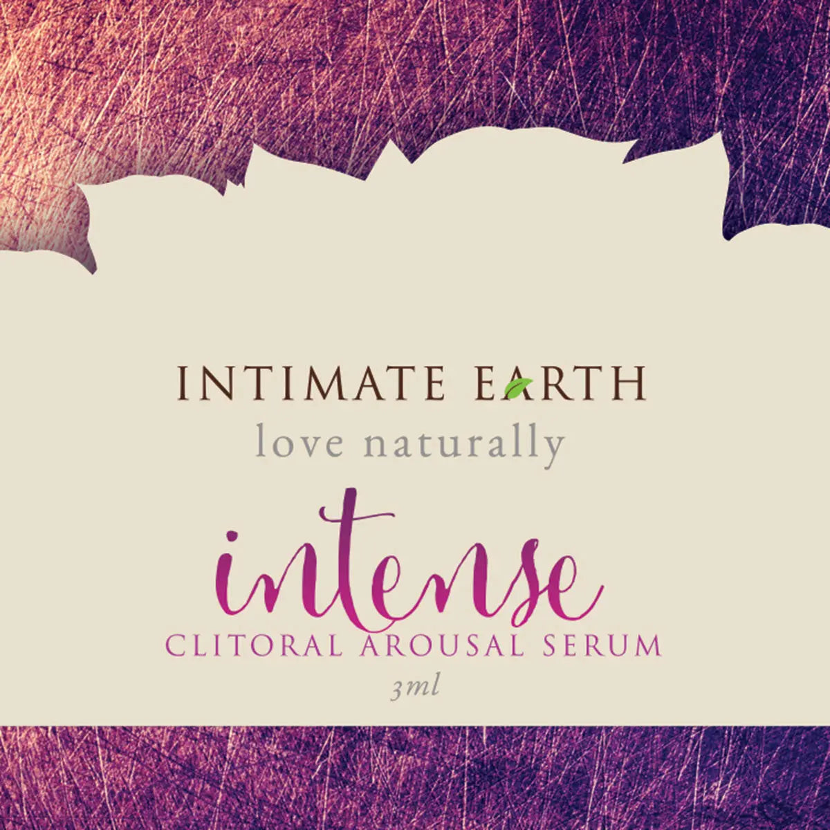 Intimate Earth Intense Clitoral Arousal Serum 3ml Foil SINGLE Intimate Earth