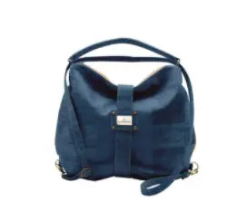 Ira Convertible Cork Bag Navy Bent & Bree, LLC