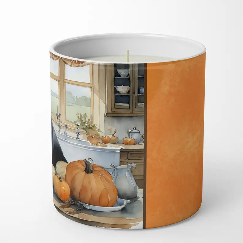 Irish Setter Fall Kitchen Pumpkins Decorative Soy Candle Caroline's Treasures