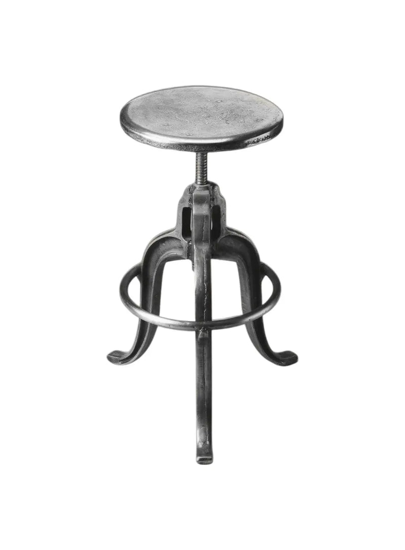 Iron Backless Swivel Bar Chair - GreatEagleInc