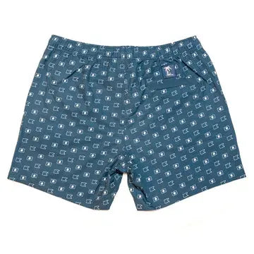 Island Bum Nautical Flag Swim Trunks Island Bum