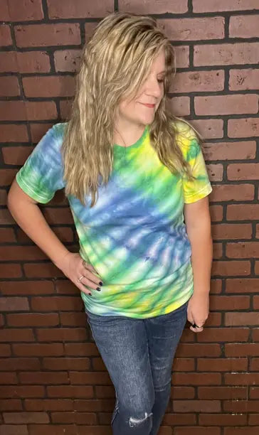 Island Girl Blank Hand Dyed Tee The Blended Owl