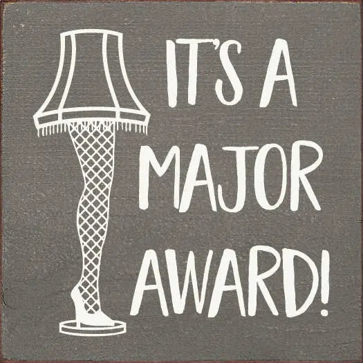 It's A Major Award! Sawdust City