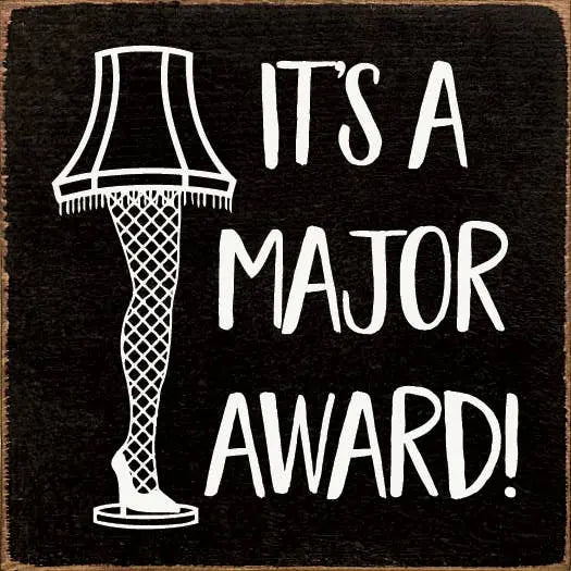 It's A Major Award! Sawdust City