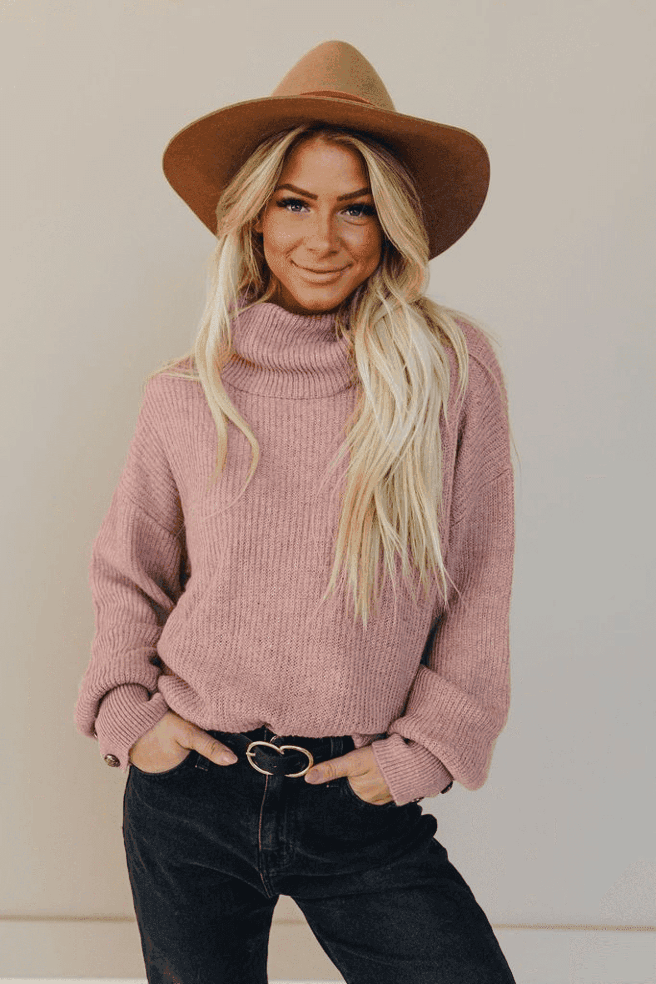 It's the Climb Button Sweater Stay Warm in Style